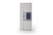 Beistellschrank >Amora< in weiß matt - 90x208x38 (BxHxT)