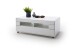Couchtisch >Amora< in weiß matt aus Holzwerkstoff - 115x44x70cm (BxHxT)