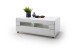 Couchtisch >Amora< in weiß matt aus Holzwerkstoff - 115x44x70cm (BxHxT)