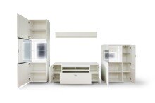 Schrank-Set >Amora< in weiß matt aus...
