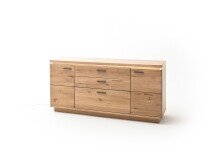 Beistellschrank >Barceloni< in Balkeneiche Bianco...