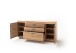 Beistellschrank >Barceloni< in Balkeneiche Bianco aus Holz - 180x84x44cm (BxHxT)