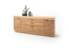Beistellschrank >Barceloni< in Balkeneiche Bianco...