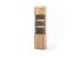 Beistellschrank >Barceloni< in Balkeneiche Bianco aus Holz - 50x204x37cm (BxHxT)