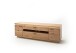 TV-Schrank >Barceloni< in Balkeneiche Bianco aus Holz - 210x68x50cm (BxHxT)