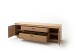 TV-Schrank >Barceloni< in Balkeneiche Bianco aus Holz - 210x68x50cm (BxHxT)