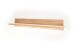 Ablageelement >Barceloni< in Balkeneiche Bianco - 154x24x25cm (BxHxT)