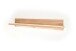 Ablageelement >Barceloni< in Balkeneiche Bianco - 154x24x25cm (BxHxT)