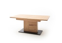 Esstisch >Barceloni< in Balkeneiche Bianco - 180x77x100 (BxHxT)