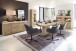 Esstisch >Barceloni< in Balkeneiche Bianco - 180x77x100 (BxHxT)