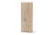 Garderobenschrank >Barceloni< in Balkeneiche aus Holz - 75x204x38cm (BxHxT)