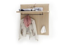 Garderobenhaken >Barceloni< in Eiche Bianco aus...