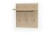 Garderobenhaken >Barceloni< in Eiche Bianco aus Holz - 98x93x30cm (BxHxT)