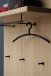 Garderobenhaken >Barceloni< in Eiche Bianco aus Holz - 98x93x30cm (BxHxT)