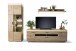 Schrank-Set >Barceloni< in Balkeneiche Bianco aus Holz - 300x204x50cm (BxHxT)