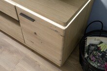Schrank-Set >Barceloni< in Balkeneiche Bianco aus...