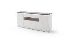 Beistellschrank >Bello< in Weiß matt aus...