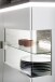 Beistellschrank >Bello< in Weiß matt aus Holzwerkstoff - 150x125x37cm (BxHxT)