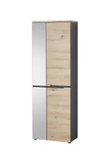 Garderobenschrank >Meagan< in Artisan Eiche -...