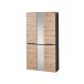 Garderobenschrank >Meagan< in Artisan Eiche - 105x192x38cm (BxHxT)