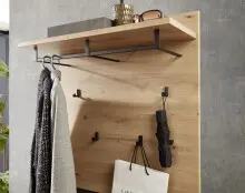 Garderobenpaneel >Meagan< in Artisan Eiche -...