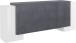Sideboard >Pinerolo< in Weiß-Hochglanz - 210x85x45cm (BxHxT)