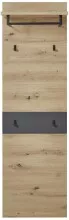 Garderobenpaneel >Meagan< in Artisan Eiche - 50x170x30cm (BxHxT)