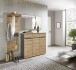 Wandspiegel >Meagan< in Artisan Eiche - 120x70x2cm (BxHxT)