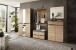 Sitzbank >Meagan< in Artisan Eiche - 120x70x2cm (BxHxT)