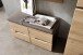 Sitzbank >Meagan< in Artisan Eiche - 80x49x38cm (BxHxT)