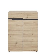 Garderoben-Set >Meagan< in Artisan Eiche - 255x192x38cm (BxHxT)