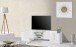 TV-Board >Pinerolo< in Weiß-Hochglanz - 190x45x45cm (BxHxT)