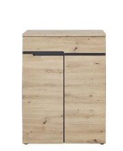 Garderoben-Set >Meagan< in Artisan Eiche - 295x192x38cm (BxHxT)