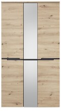 Garderoben-Set >Meagan< in Artisan Eiche - 295x192x38cm (BxHxT)