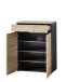 Garderoben-Set >Meagan< in Artisan Eiche - 295x192x38cm (BxHxT)