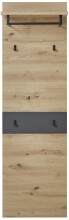 Garderoben-Set >Meagan< in Artisan Eiche - 181x190x38cm (BxHxT)