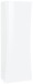 Garderobenschrank >Arona< in Weiß Hochglanz - 63x187.2x40cm (BxHxT)