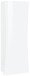 Garderobenschrank >Arona< in Weiß Hochglanz - 63x187.2x40cm (BxHxT)