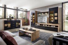 Ablagetisch >Sidonia< in Eiche Altholz - 110x40x64cm (BxHxT)