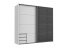 Kleiderschrank >Valencia< in Weiß - 225x210x65cm (BxHxT)