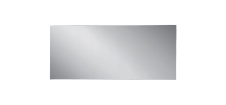 Dekospiegel >Valencia< in Weiß - 47x115x4cm (BxHxT)