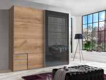Dreh-/Schwebetürenschrank >Valencia< in...
