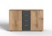 Highboard >Valencia< in Plankeneiche-Nachbildung - 130x83x41cm (BxHxT)