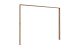 Passepartout >Valencia< in Plankeneiche-Nachbildung - 273x213x12cm (BxHxT)