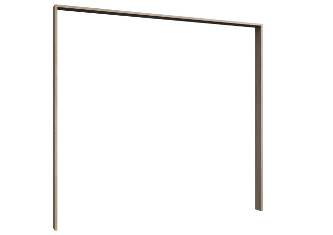 Passepartout >Taiga< (B/H/T: 228x213x12 cm) in Eiche-sägerau-Nachbildung