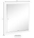 Wandspiegel >Magione< in Anthrazit Hochglanz - 60x60x2cm (BxHxT)