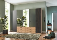 Dreh-/Schwebetürenschrank >Sulzbach< (B/H/T:...