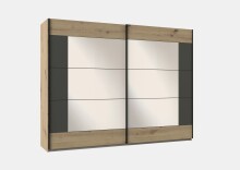 Dreh-/Schwebetürenschrank >Sulzbach< (B/H/T:...