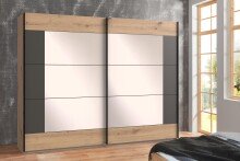 Dreh-/Schwebetürenschrank >Sulzbach< (B/H/T:...