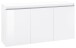 Sideboard >Magione< in Weiß Hochglanz - 150x81x40cm (BxHxT)